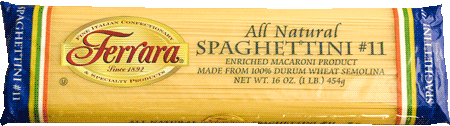 spaghettini pasta