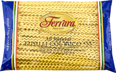 fusilli col buco